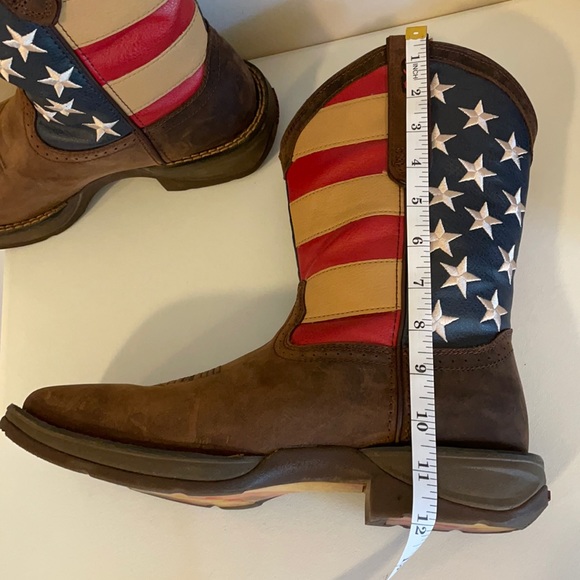 DURANGO REBEL PATRIOTIC PULL-ON WESTERN FLAG BOOT - Picture 14 of 17